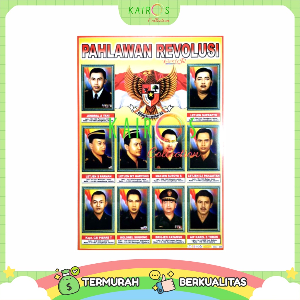 Poster Anak Edukasi Pahlawan Revolusi Indonesia