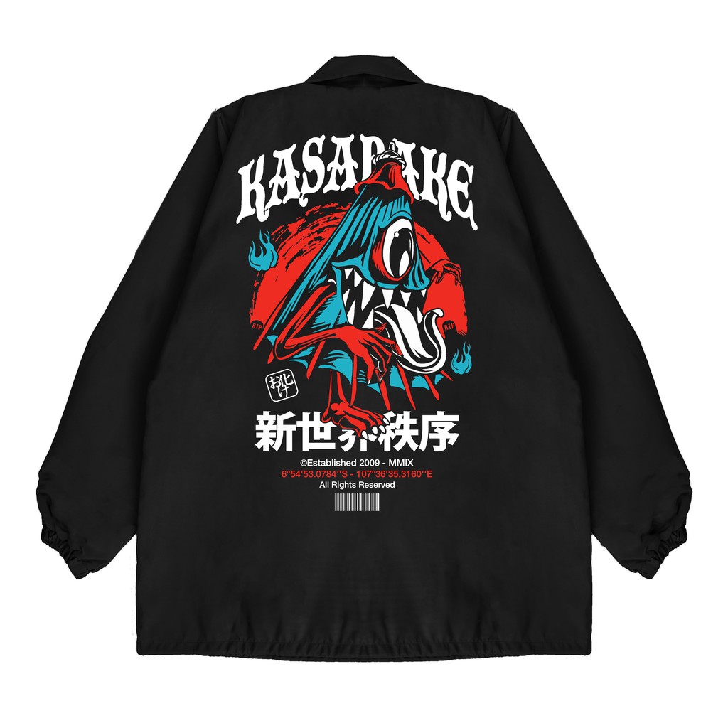 KIZARU  Jaket Coach Oni Series KASABAKE
