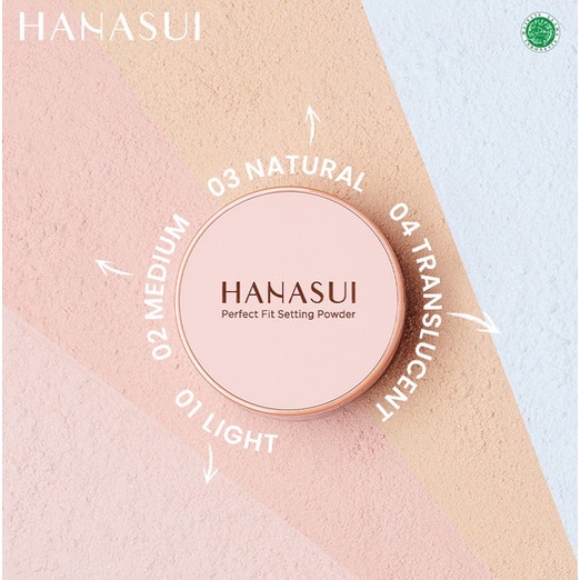 ✿ MADAME ✿ HANASUI PERFECT FIT SETTING POWDER BEDAK TABUR WAJAH POWDER