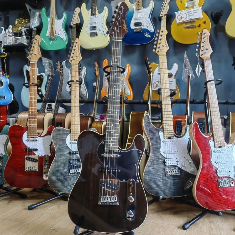 Gitar AriaProII Nashville 615 GH George Harrison Tele AriaPro Aria pro