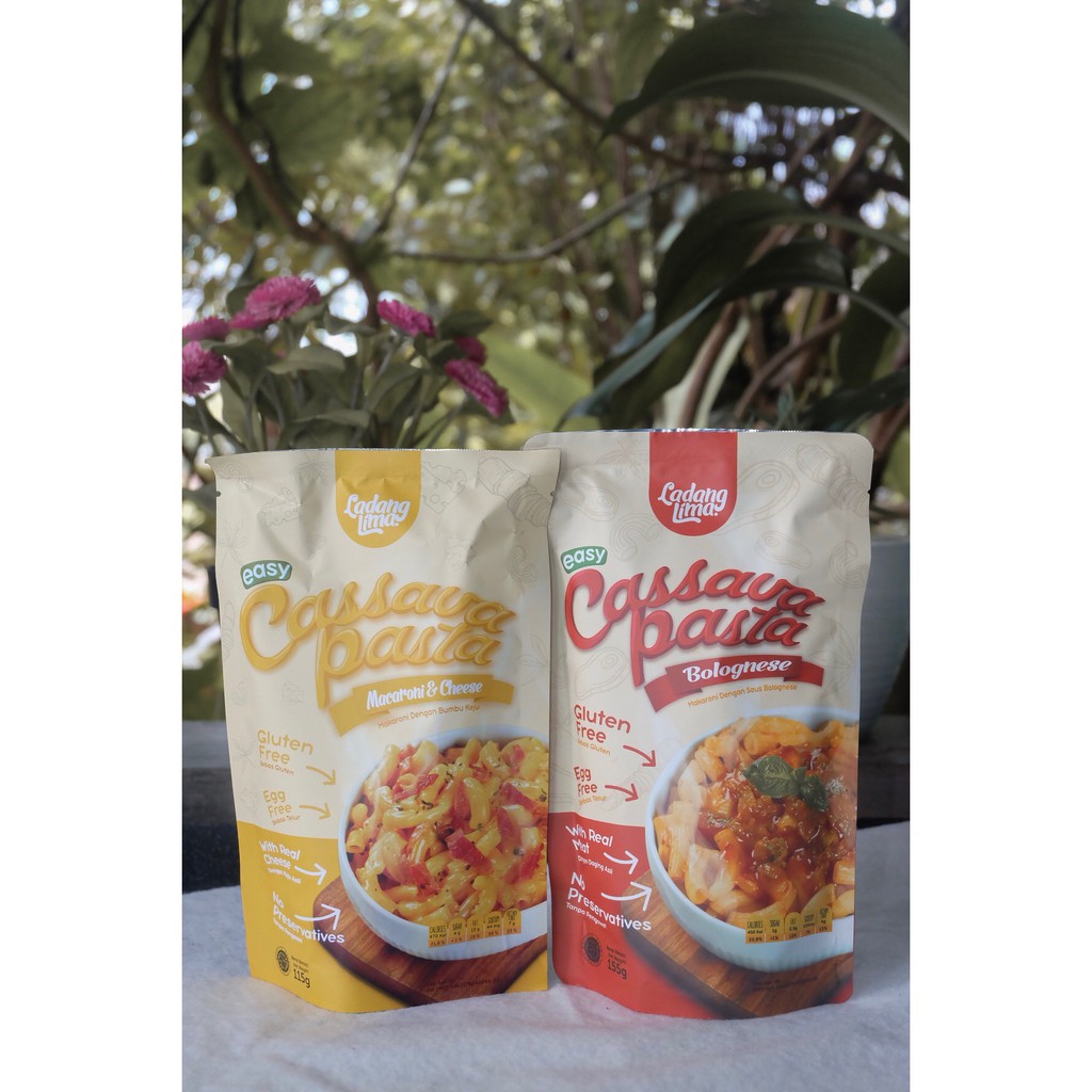 

LADANG LIMA-CASSAVA PASTA-BOLOGNESE-MACARONI&CHEESE