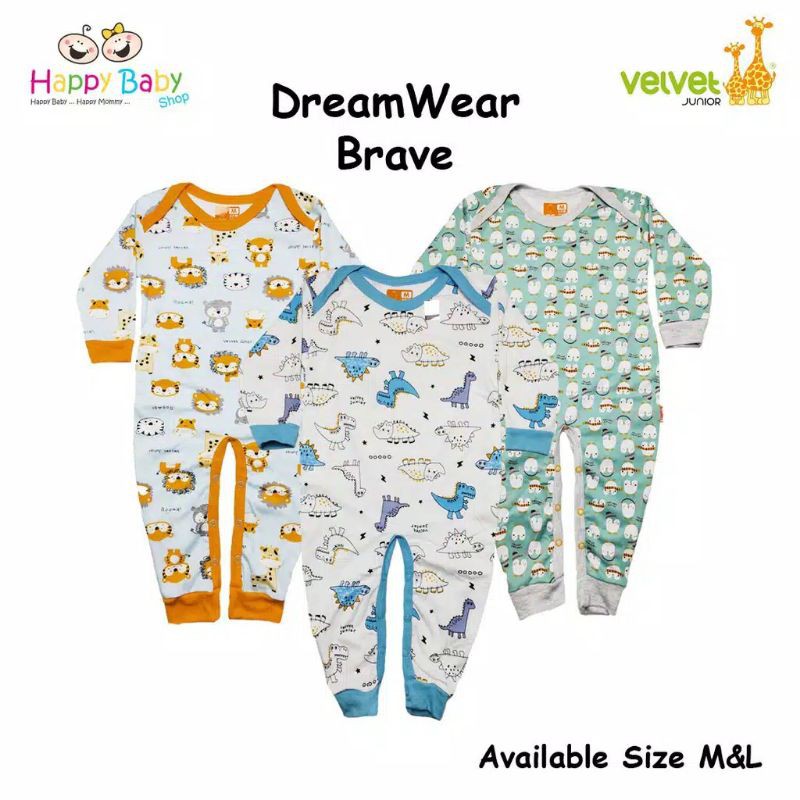 Dreamwear brave Velvet Junior 3 pcs