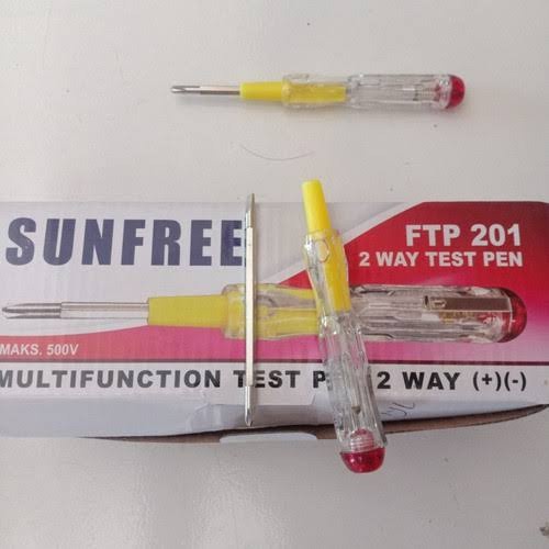 Sunfree Testpen Obeng Multifungsi plus minus 2 Arah