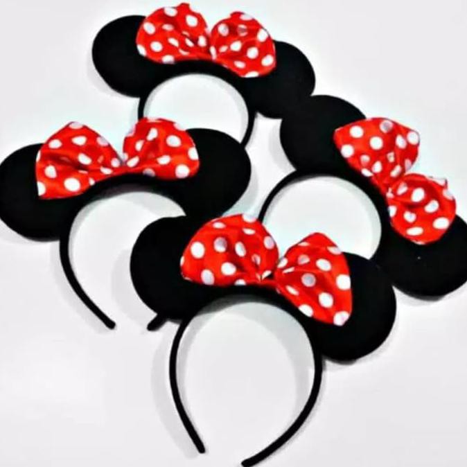 JG - Bando mickey mouse bando aksesoris rambut pita Mickey Mouse Miki Tikus Murah Berkualitas