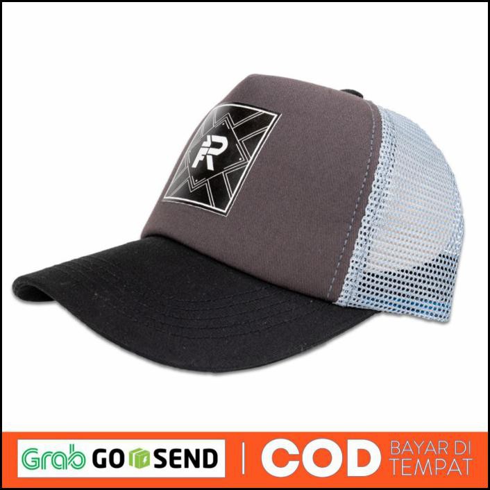Termurah Topi Pria Casual Topi Pria Baseball Jaring Topi Cowok Original Jfr - Darkgrey Jcap07