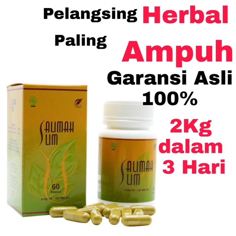 Salimah slim 100% ORIGINAL - pelangsing kurus diet