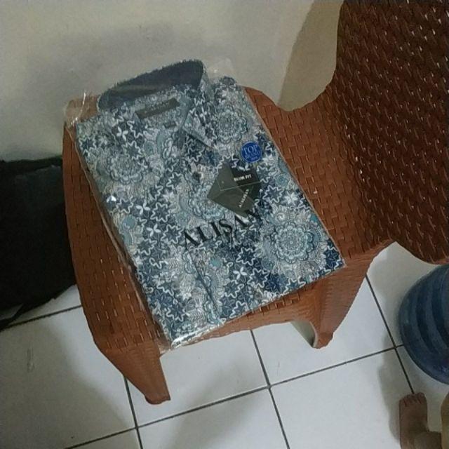 Kemeja Batik Panjang Alisan Slimfit 00082