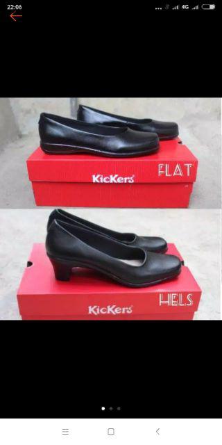 Sepatu Pantofel Mutiara 3 Cewek Kampus Termurah Terlaris Pantofel D25 3