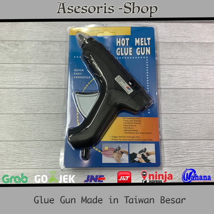 

Hot Melt Glue Gun G-250 / Lem Tembak BESAR G-250 made in Taiwan