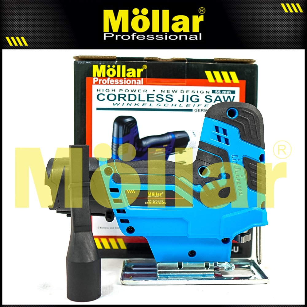 MOLLAR CJS12250-U Cordless Jigsaw Mesin Gergaji Baterai 12V Unit Only