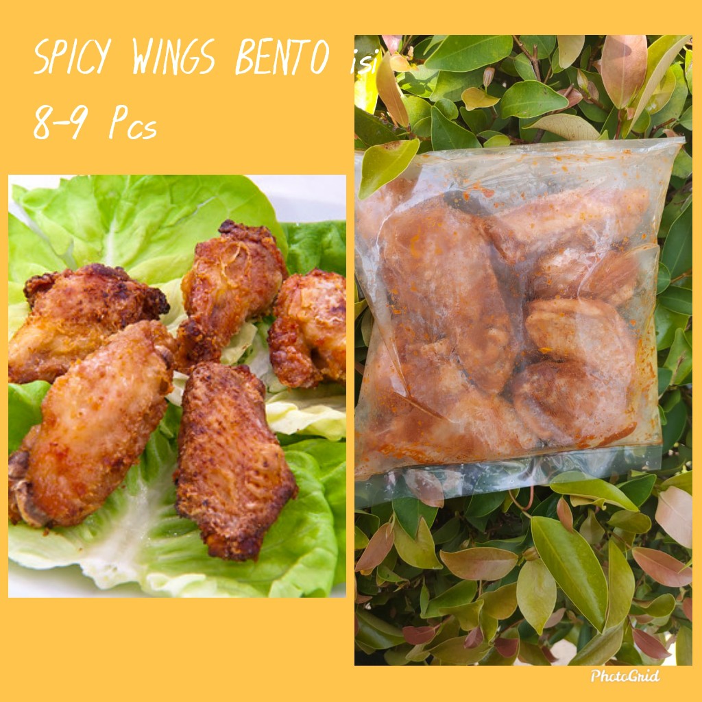 

Spicy WINGS Bento