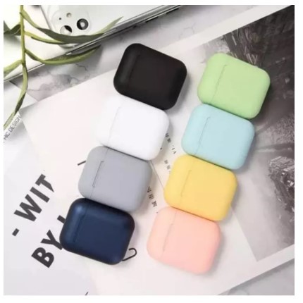 i12 TWS WARNA Handsfree Headset Earphone Bluetooth Wireless Sport