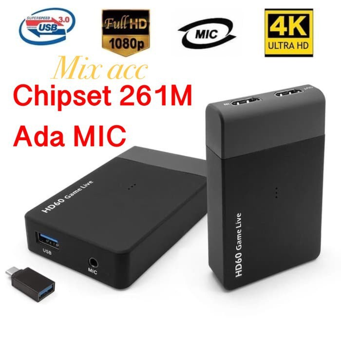 Ezcap 261M HDMI Game Capture and Live Streamin Record USB 3.0