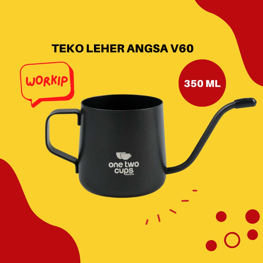 Teko Kopi Black Teko Leher Angsa Ketel Leher Angsa Teko Teh Ketel Kopi Gooseneck Kettle Coffee Kettl