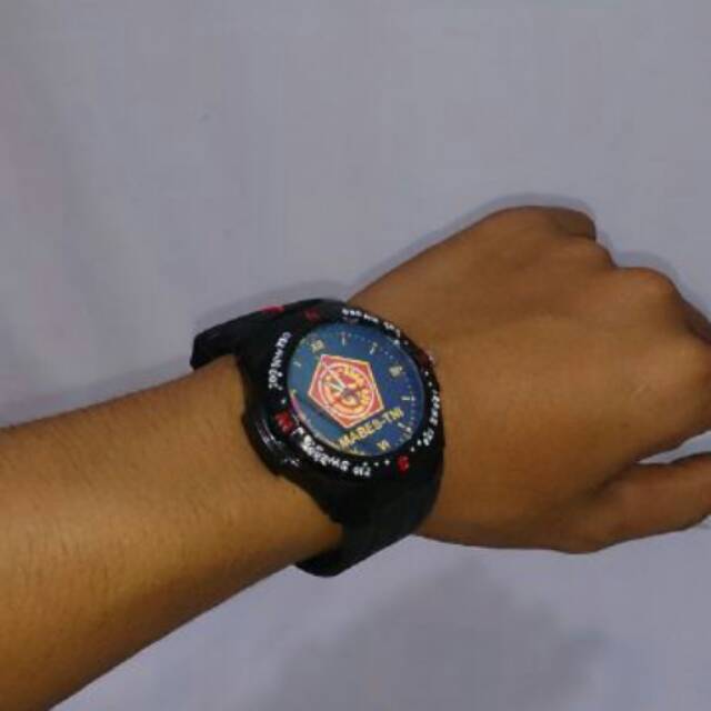 Jam tangan mabes tni/jam tangan tentara/jam army/jam pria