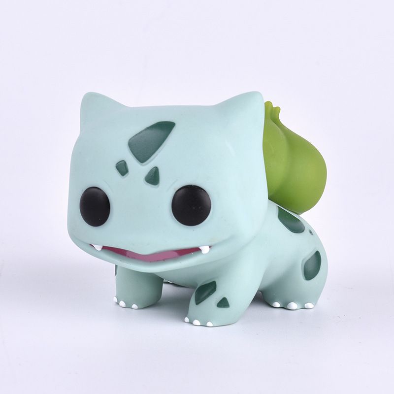 【New！！！】Funko Pop Pokemon Action Figure Pikachu Bulbasaur Charmander Squirtle Kids Toys