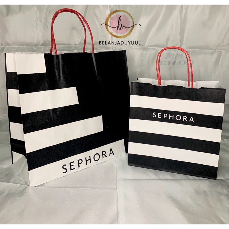 Paper Bag Sephora Original ( Ready Stock Jakarta )