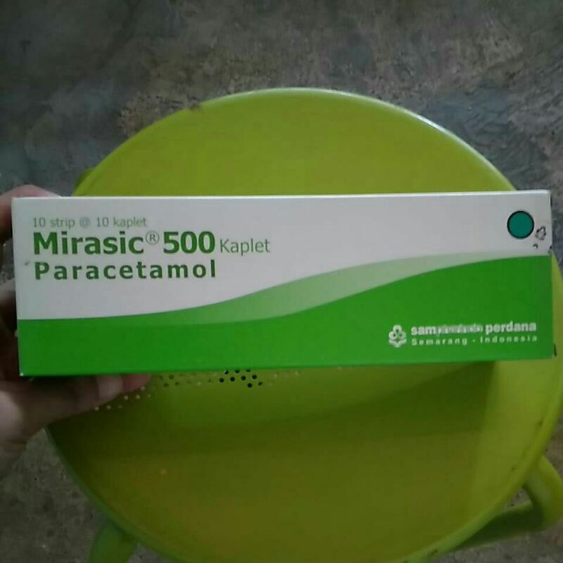 MIRASIC Paracetamol 500 mg Sampharindo