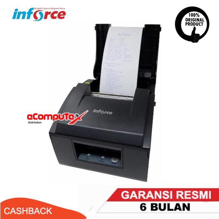 PRINTER NOTA STRUK KASIR DOT MATRIX INFORCE 7010B AUTO CUTTER - LAN