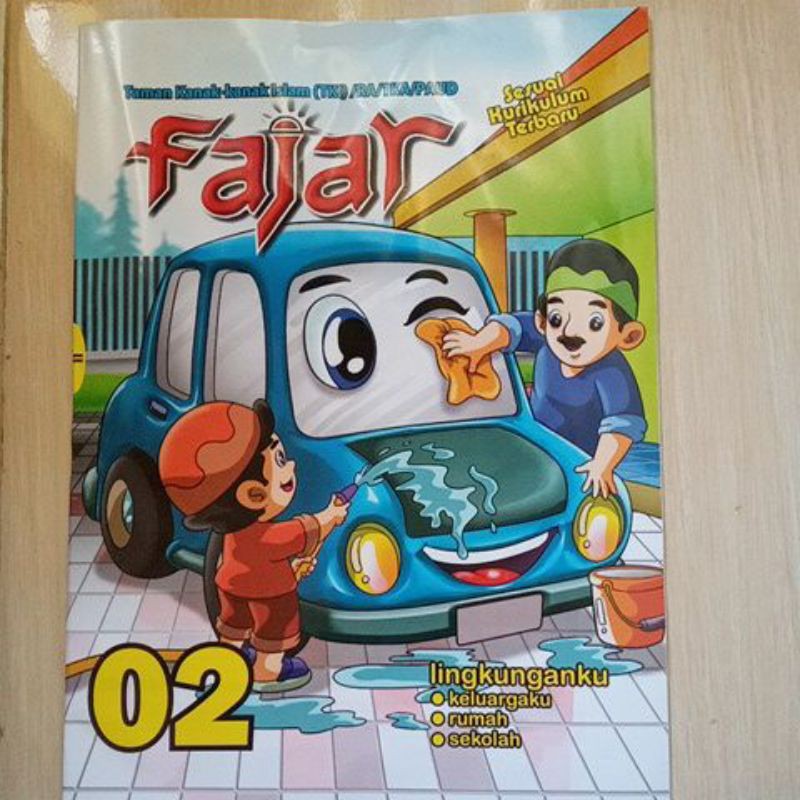 Buku/Majalah Bulanan Fajar TK/PAUD