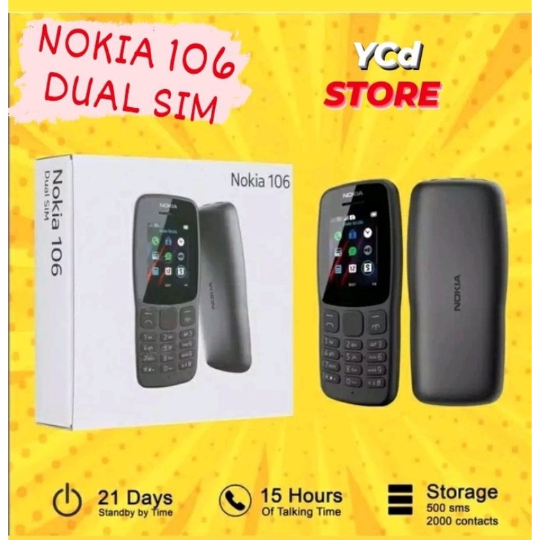 Hp jadul Nokia 106 New