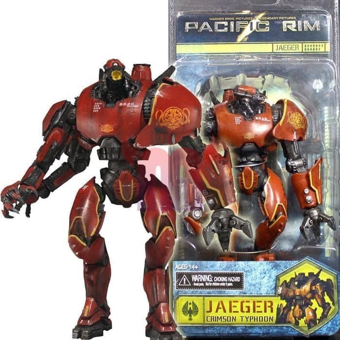 Crimson Typhoon Pacific Rim Action Figure NECA