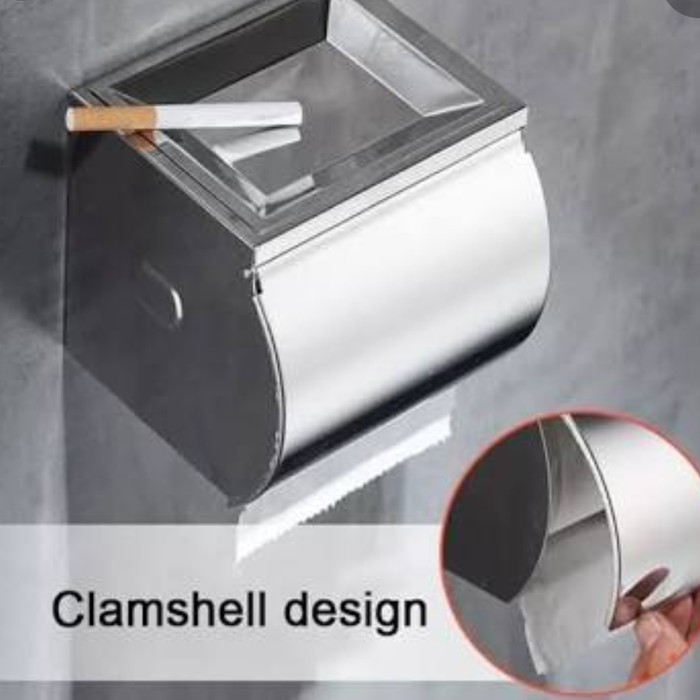 Unik Tempat Tissue Asbak / Rak Tisu Gulung Toilet Berkualitas