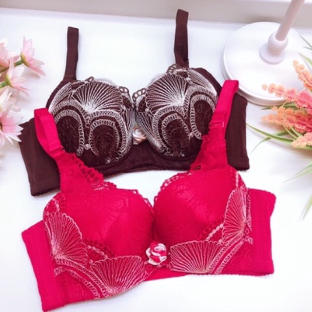 Bra Korea (K-A33) Pakaian dalam wanita / beauty style flower combination