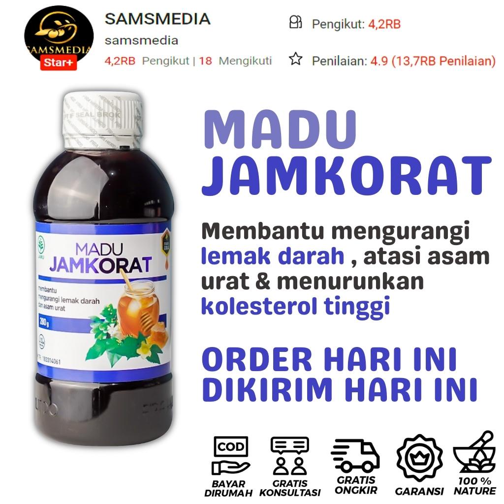 [COD] Madu JAMKORAT Original | Madu Obat Kolesterol Herbal Dan Asam Urat