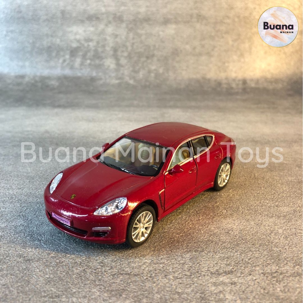 DIECAST KINSMART PORSCHE PANAMERA S 1:40 MAINAN MOBIL ANAK CLASSIC CAR