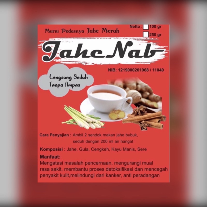 

JaheNab | Bubuk Jahe Merah