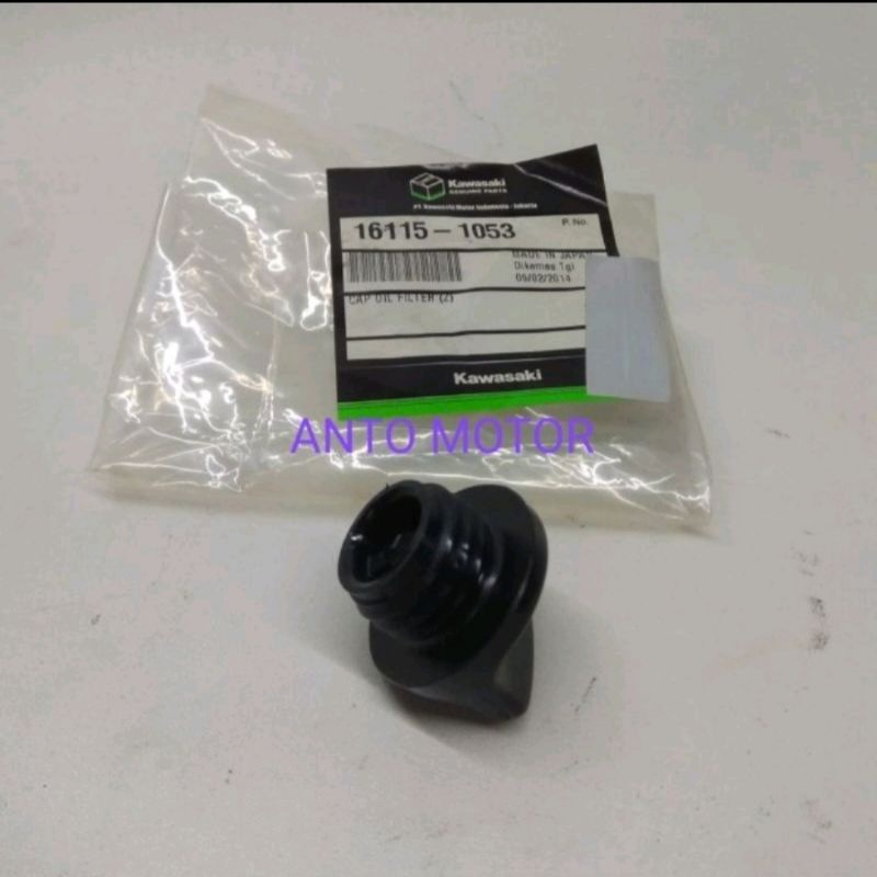 TUTUP OLI MESIN NINJA R - RR ASLI KAWASAKI