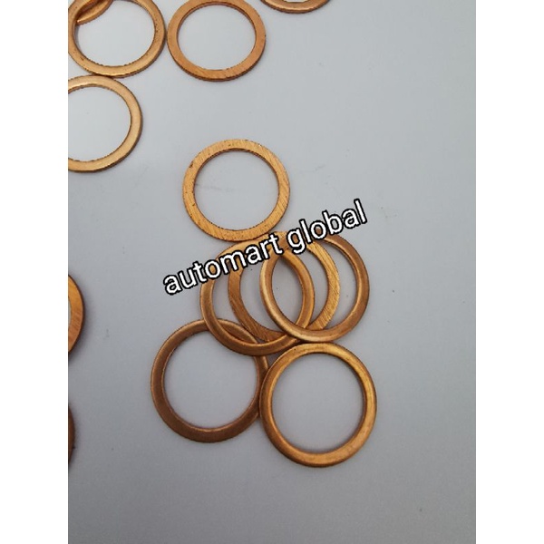 Ring tembaga 14mm lubang 14mm