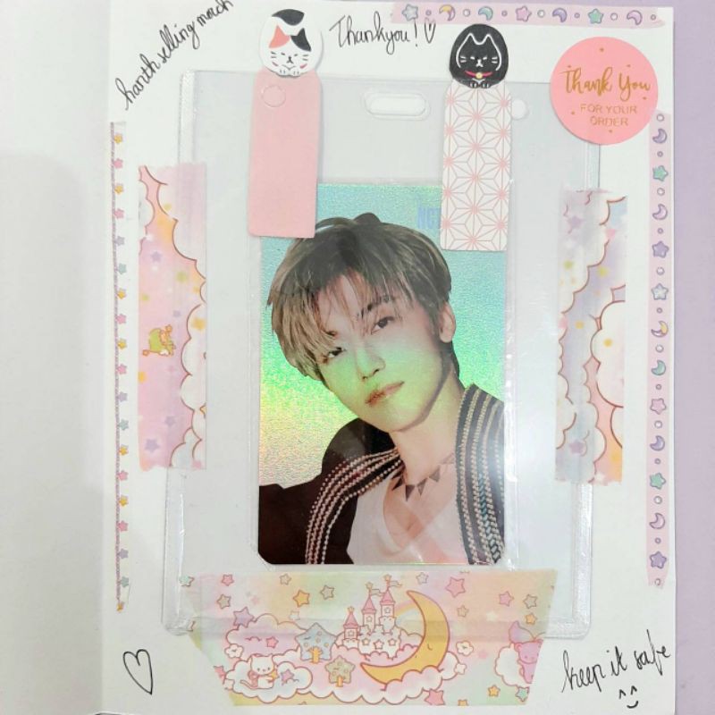 

Toploader photocard (packing)