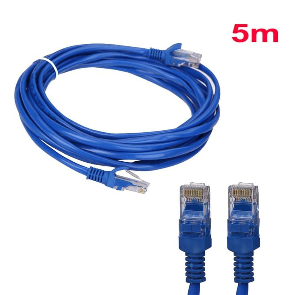 Kabel Lan 5 Meter Cat 5e RJ45 Ethernet Cable