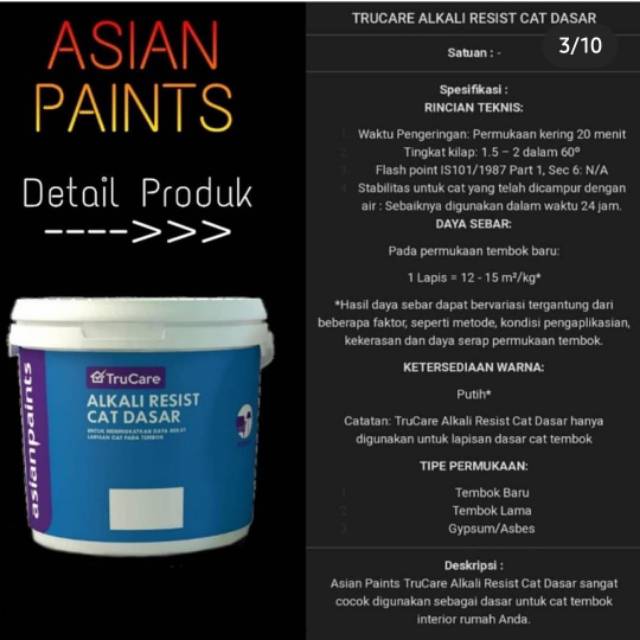 Asian Paints Cat Dasar @4kg