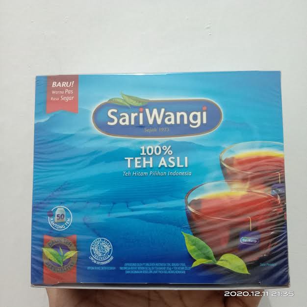 

Sariwangi Teh Celup Berkwalitas / isi 25, 50, 100 pcs