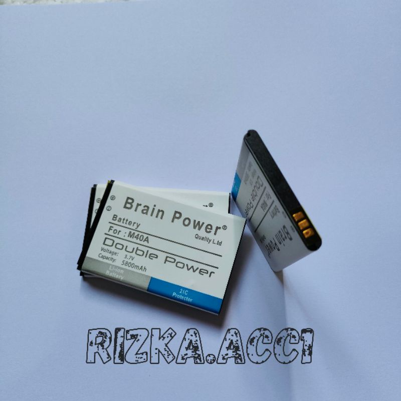 Baterai Batre Evercoss Cross M40A M 40A Brain Power Battery Batrai Hp