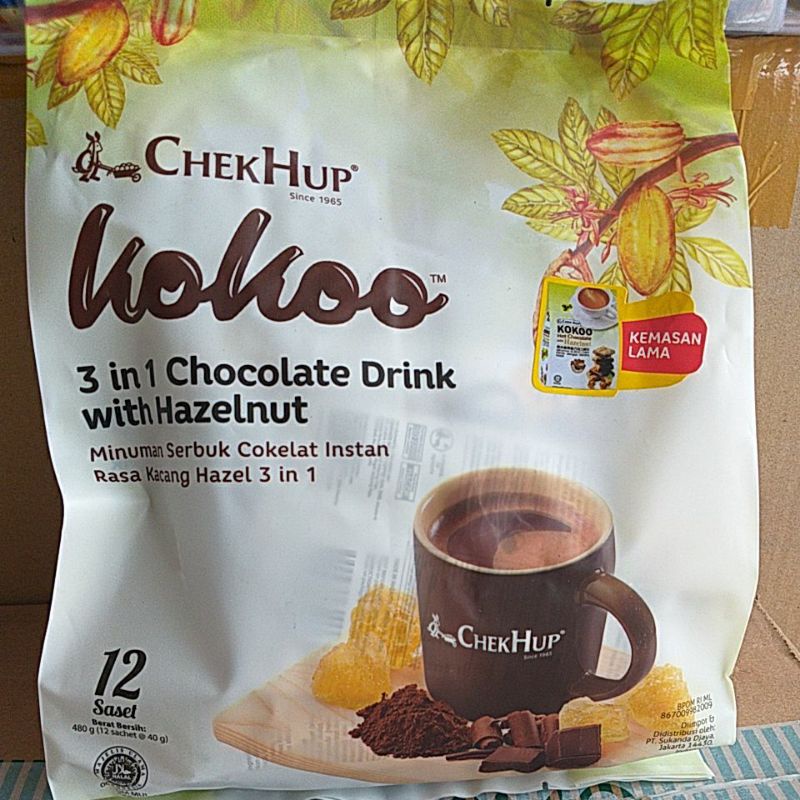 

Chek Hup Kokoo 3in1 Chocolate Drink with Hazelnut