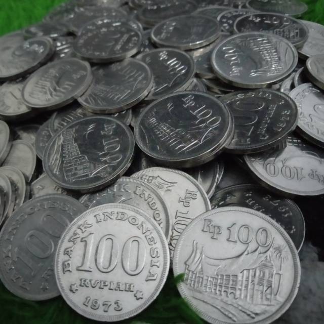 KOIN 100 RUPIAH TEBEL TAHUN 1973