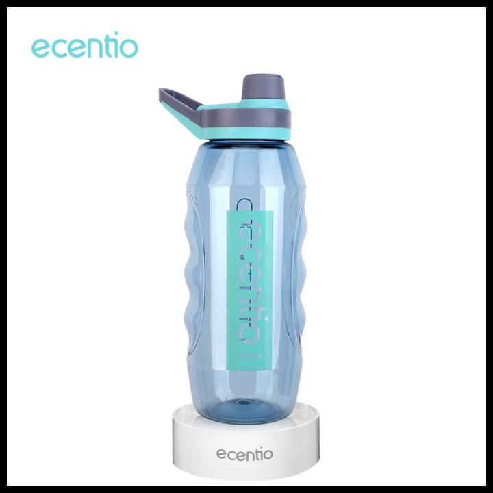 Heaven Outlets | Ecentio 1500Ml Botol Air Plastik Warna Biru Kapasitas Besar