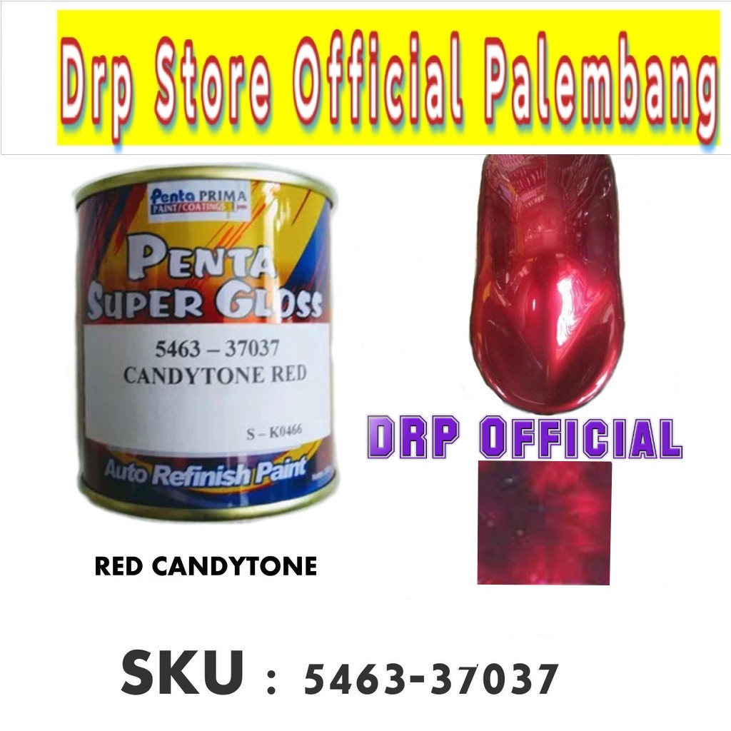 Cat Penta Super Gloss MERAH RED CANDY CANDYTONE 1 LITER