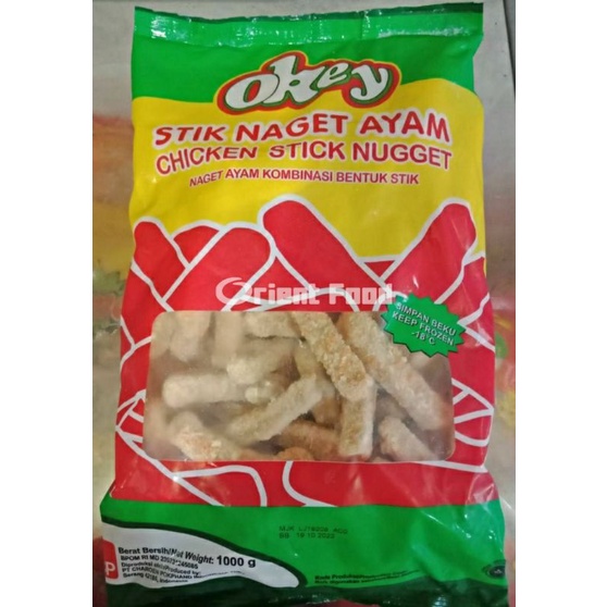 

Okey Stik Ayam 1kg & 500gr