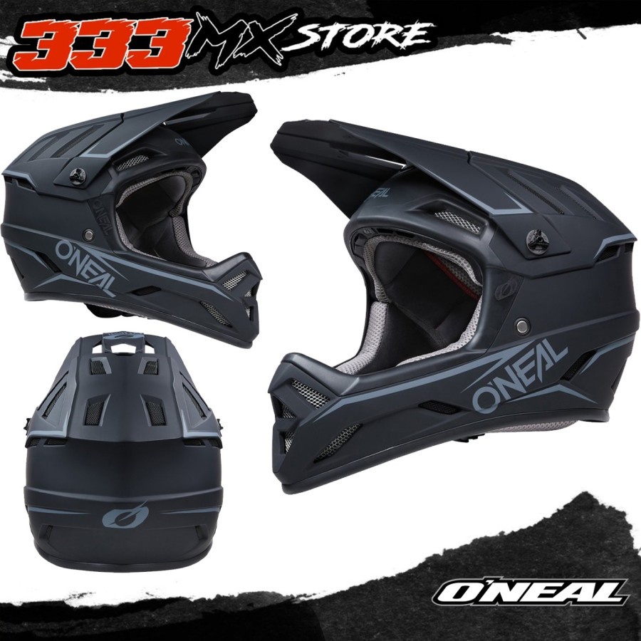 HELM SEPEDA DOWNHILL ONEAL SOLID HELM ONEAL MTB DOWNHILL 2022 NO LEAT