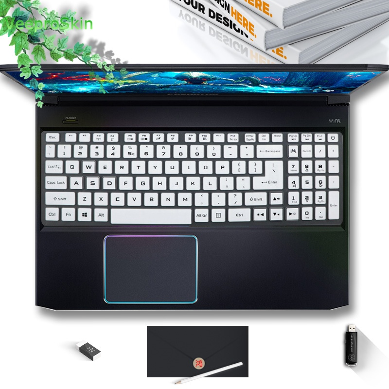 Skin Keyboard Laptop Bahan Silikon Untuk Acer Nitro 5 AN517-53 2021 AN515 54 AN515-54 AN517-51 AN517-7.6-7.5H 750 Nitro3