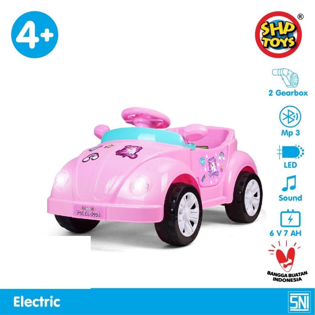 Mainan Mobil Aki accu anak Ride On SHPToys Classy Series Volta 5004