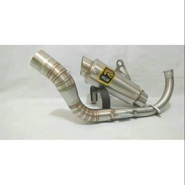 Knalpot racing rcb Mio sporty Beat Vario Scopy Mio j Mio M3 dll