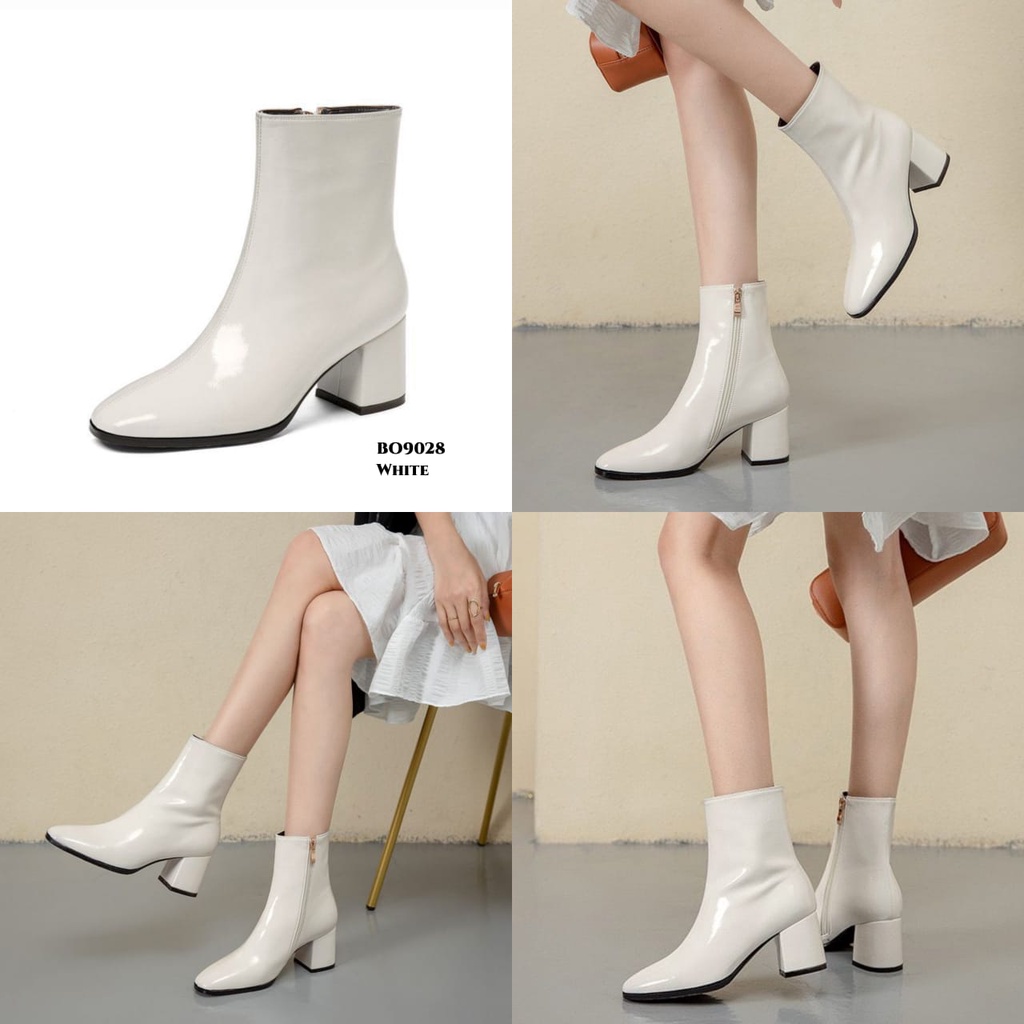 PRF Sepatu Heels Boots Korea BO9028