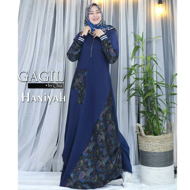 HANIYAH DRESS GAGIL BY OVA ORIGINAL