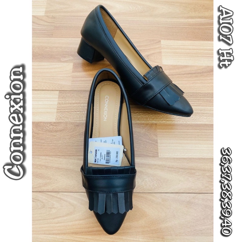 Sepatu Hitam cantik Connexion